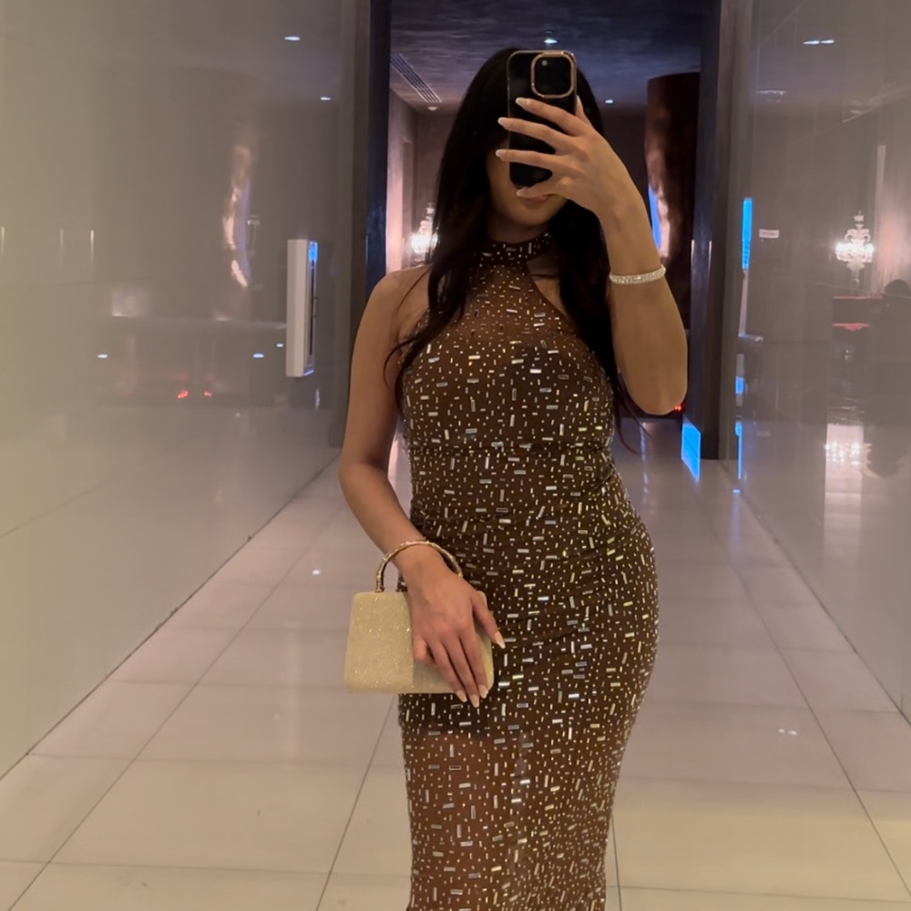 Oh Polly Soraya Embellished dress